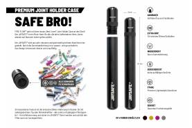 JAYSAFE Joint Hülle wasserdicht & geruchsdicht schwarz JAYSAFE Joint Hülle wasserdicht & geruchsdicht schwarz