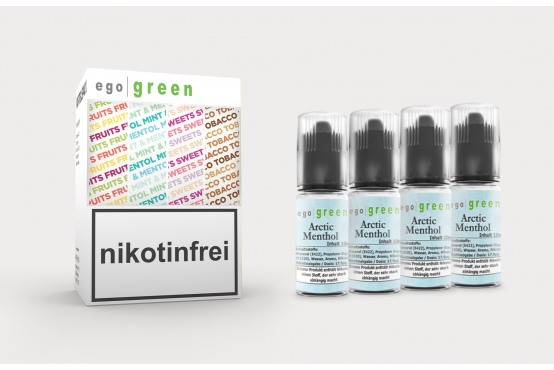 super frisches Arctic Menthol e Liquid günstig im Sparpack online kaufen