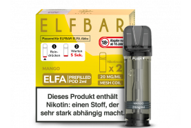 Elfbar ELFA POD System Mango pre-filled POD's 2x2ml günstig kaufen