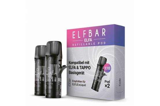 Elfbar Nachfüll Pods original. Einsatzbereit für Deinen Elfa Akkuträger