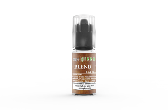 egogreen American Tabak Liquid Blend für feinen Tabakgeschmack mit und ohne Nikotin im Online Shop kaufen