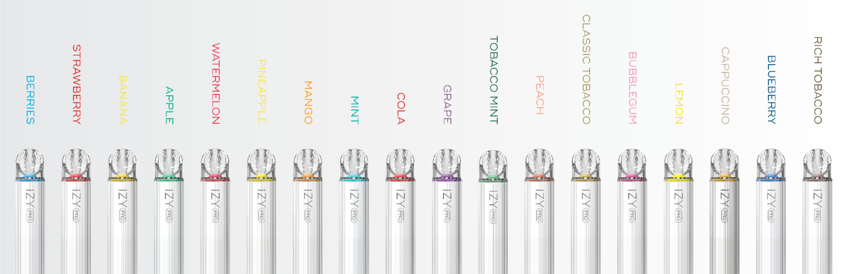 IZY One Einweg E-Shisha 9er Collection Bundle nikotinfrei​