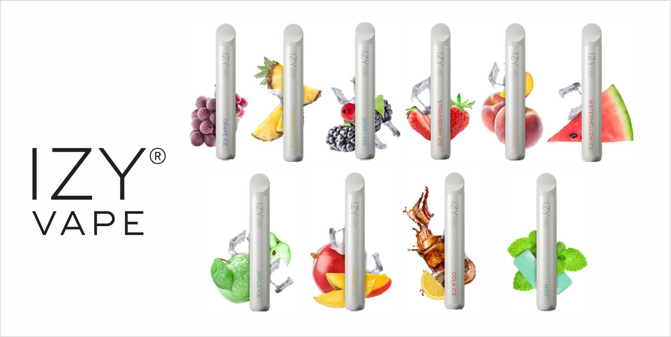 IZY One Vape - fruchtige einweg E-Shishas günstig kaufen