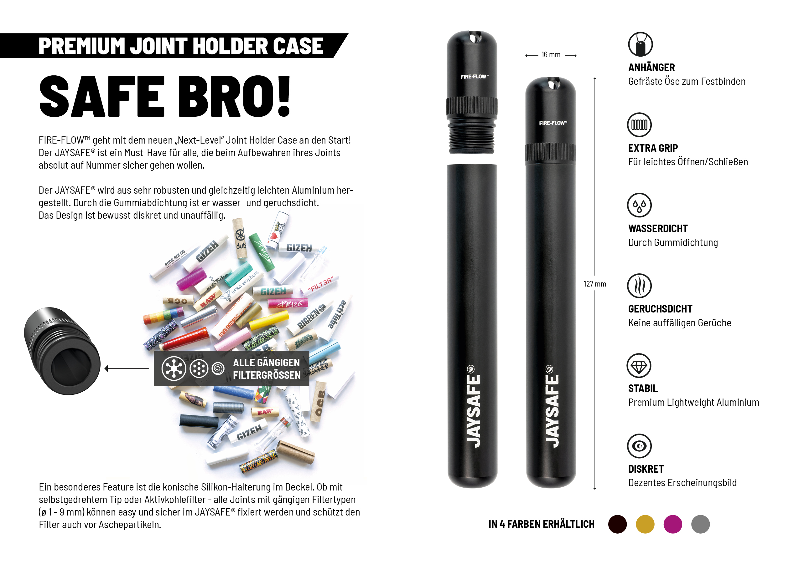 Premium Joint Holder Case Hülle im Shop bestellen Premium Joint Holder Case Hülle im Shop bestellen