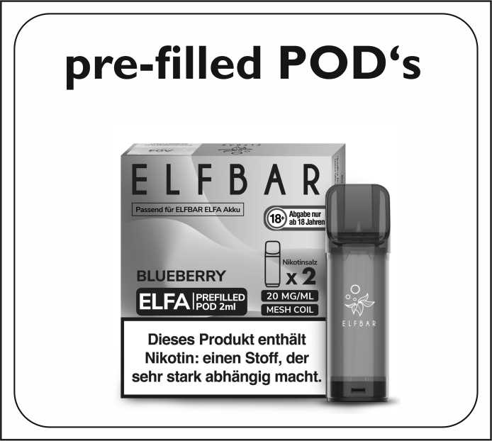 Pre-filled PODS online kaufen