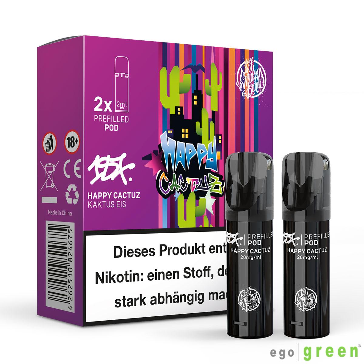 187 Strassenbande Vape Happy Cactuz Doppel-Pods 2x2ml kaufen